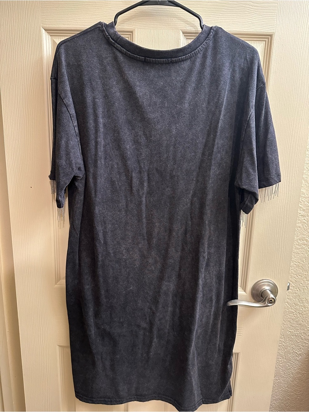Rebel Graphic Tee Dress - Black Vintage Wash - Picture 5 of 5